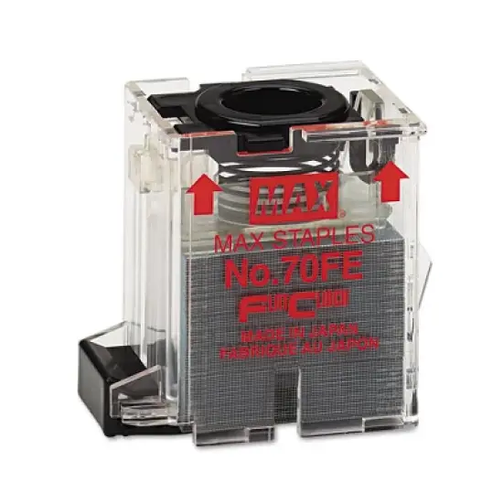 MAX Staple Cartridge, 0.31" Leg, 0.5" Crown, Steel, 5,000 Staples/Cartridge image {1}