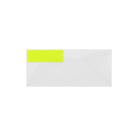 JAM Paper Shipping Address Labels Rectangular 1 1/3 x 4 Neon Yellow 359329614 image {4}