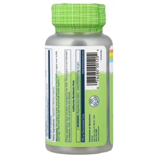 Solaray True Herbs, Aloe Vera Gel, 100 VegCaps image {2}