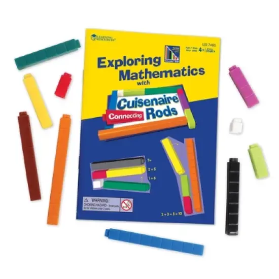 Learning Resources Connecting Rods Multipack, 444 Plastic Rods image {3}