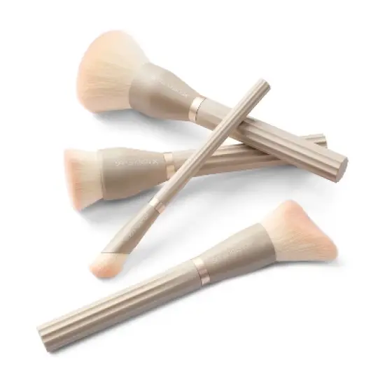 Sonia Kashuk&trade; Limited Edition Ribbed Face Makeup Brushes - 4ct image {2}