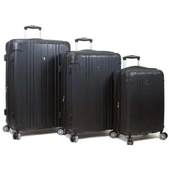 Dejuno Kingsley 3-Piece Hardside Spinner Luggage Set With TSA Lock image {9}