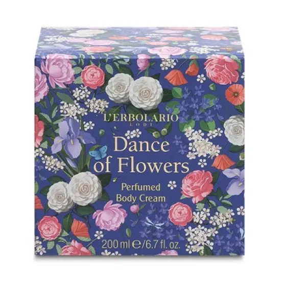 L'Erbolario Dance of Flowers Perfumed Body Cream - Body Cream for Dry Skin - 6.7 oz image {2}