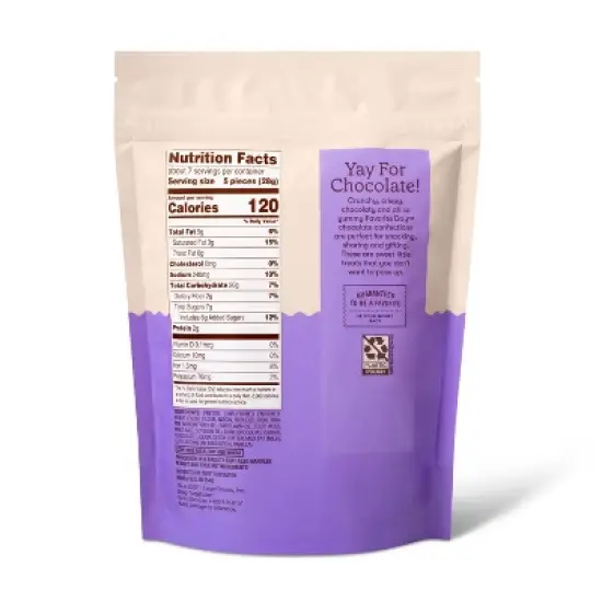 Dark Chocolate Covered Mini Pretzels Candy - 7oz - Favorite Day&trade; image {1}