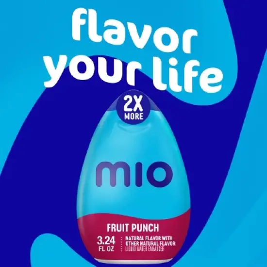 MiO Fruit Punch Liquid Water Enhancer - 3.24 fl oz Bottle image {4}