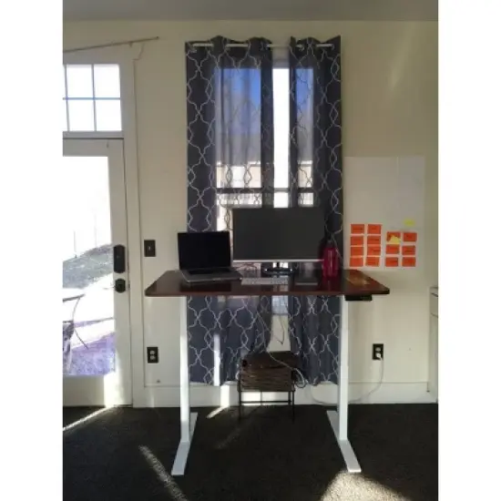 Premium Height Adjustable Standing Desk Dual Motor - Autonomous image {5}