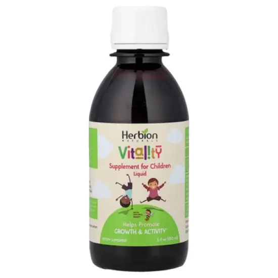 Herbion Naturals Vitality Supplement For Children, With Natural Honey, 5 fl oz (150 ml) image {2}