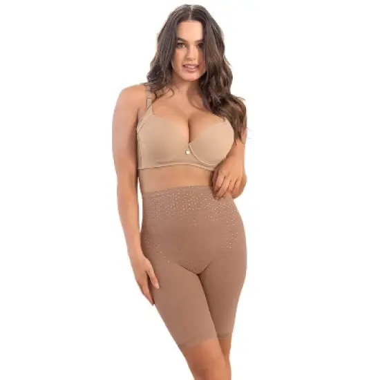 Leonisa  Seamless Luxe Smoothing Slip Short - image {4}
