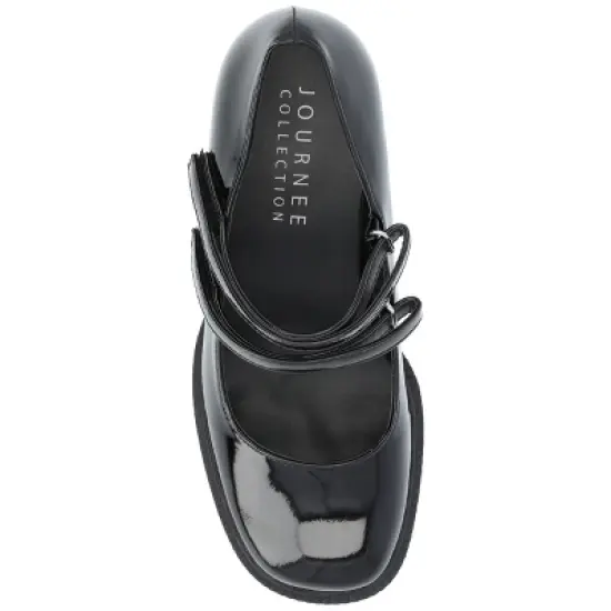 Journee Collection Womens Shasta Tru Comfort Foam Mid Heel Square Toe Pumps image {3}