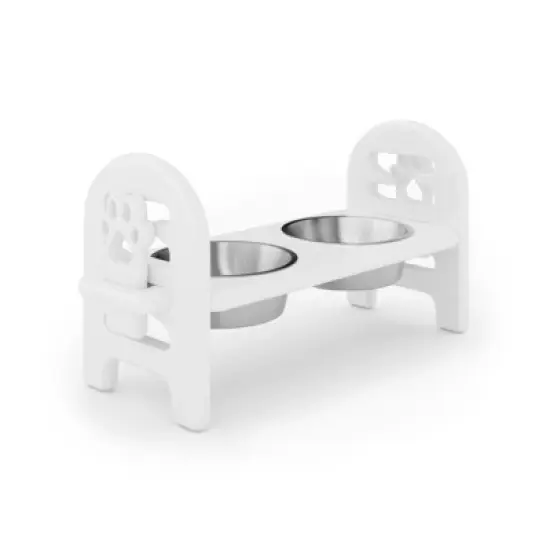 Mewoofun Adjustable Pet Bowl for Feeding, Travel-Ready Design image {4}