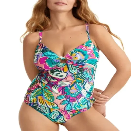 Sunsets Women's Lush Garden Maeve Underwire Tankini Top - 714D-LUSGA image {2}