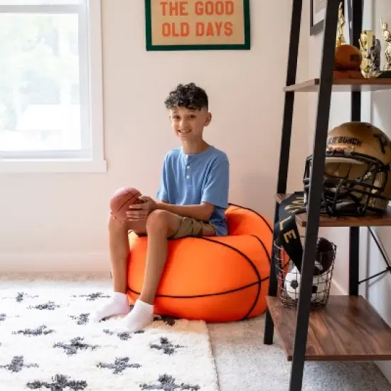 Big Joe Sports Ball Bean Bag Chair, Plush Soft Polyester, Kids image {1}