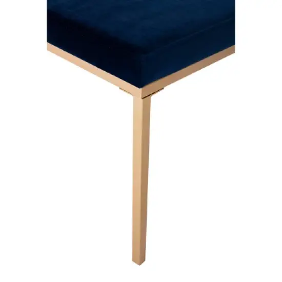 18" Square Metal Ottoman - WOVENBYRD image {1}