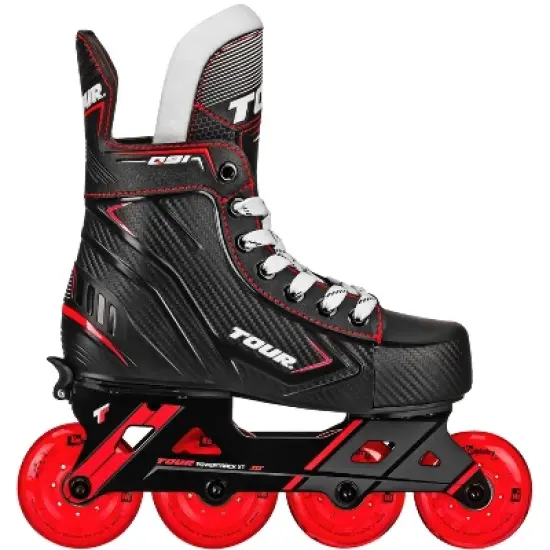 Tour Kids&rsquo; Adjustable Inline and Roller Hockey Skates image {3}