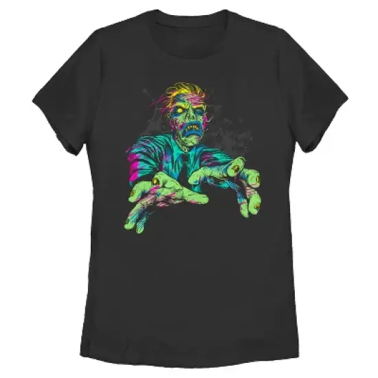 Women's Lost Gods Halloween Zombie Attack T-Shirt image {2}