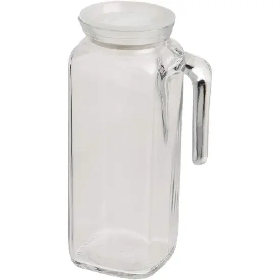 Bormioli Rocco Frigoverre 33.75 Ounce Glass Jug/Pitcher w/ Airtight Lid image {1}
