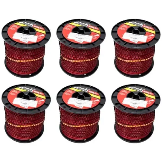 Shindaiwa Genuine 6-Pack of Ultra-Flex 3 Lb Spool .105" (dia.) Round Trimmer Line 10503-6PK image {1}