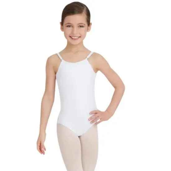 Capezio Team Basics Camisole Leotard w/ Adjustable Straps - Girls image {16}