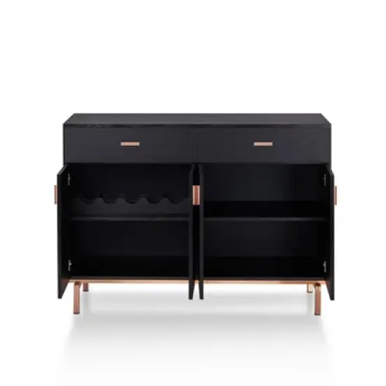 Lauten Contemporary 2 Drawer Buffet Server - HOMES: Inside + Out image {4}