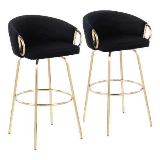Set of 2 Claire Barstools - LumiSource
 image {10}