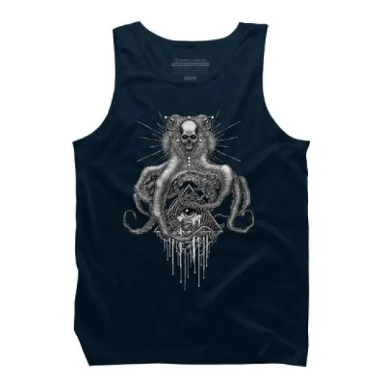 Men's Design By Humans Winya No. 89 By Winya Tank Top image {5}