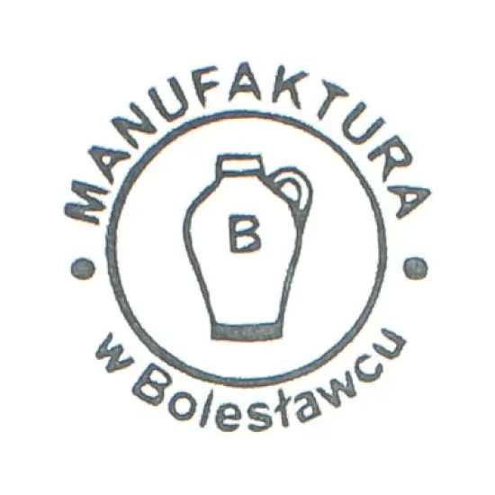 Blue Rose Polish Pottery T134 Manufaktura Lunch Plate image {1}