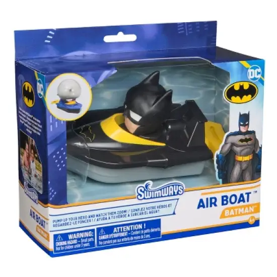 Swimways DC Batman Air Boat: Pool Splash Toy for Ages 4+ image {5}