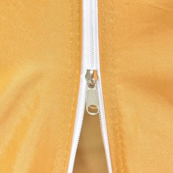 InstaHibit Universal Sidewall Zipper UV30+ Fits 10x10ft Canopy Backyard 1 Piece Yellow Orange image {6}