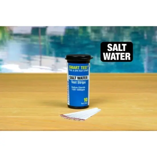 Poolmaster Salt Water Swimming Pool Test Strips - 10pc image {2}