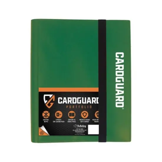 CardGuard Premium 9-Pocket Trading Card Pro-Folio - Green image {3}