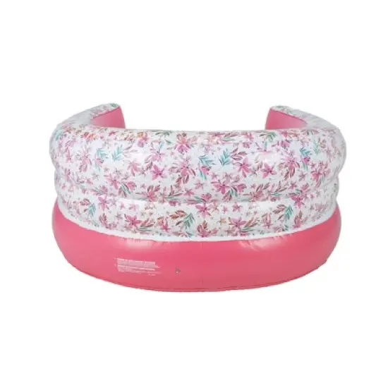 ROXY Round Floral Chair Float - White image {4}