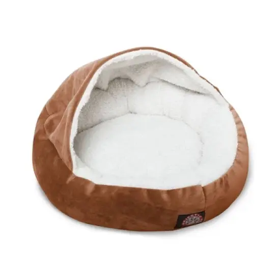 Majestic Pet Suede Canopy Cat Bed - 18" image {1}