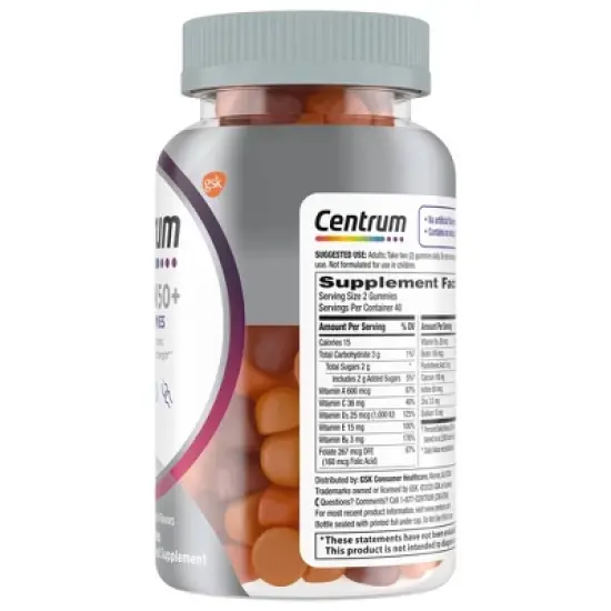 Centrum Women 50+ Multi Gummy - 80ct image {8}