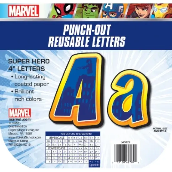 Eureka&reg; Marvel&trade; Super Hero Adventure Deco Letters, 223 Characters image {2}