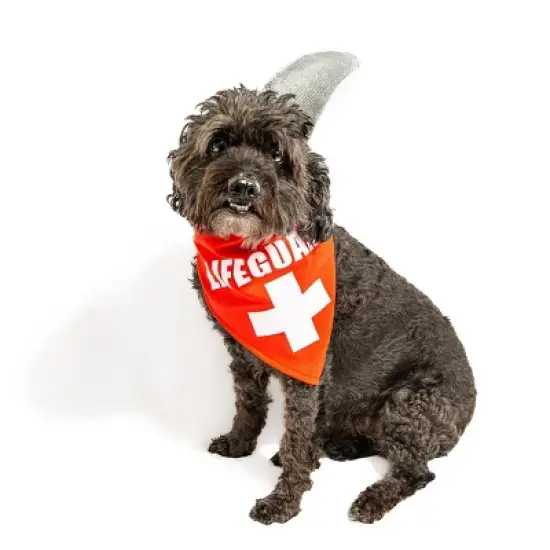 Midlee Shark Dog Headband Costume image {4}