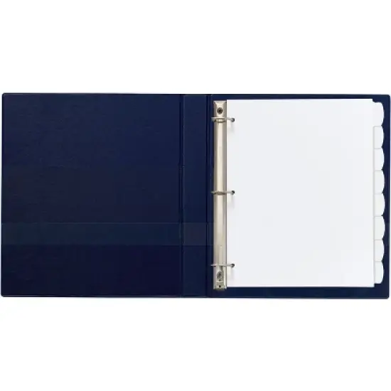 Avery Big Tab Write & Erase Durable Plastic Dividers for 3 Ring Binders, 8-Tab Sets, White, 3 Binder Divider Sets (01743) image {6}