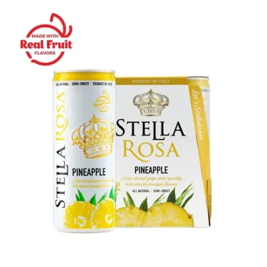 Stella Rosa Pineapple Wine - 2pk/250ml Cans image {1}
