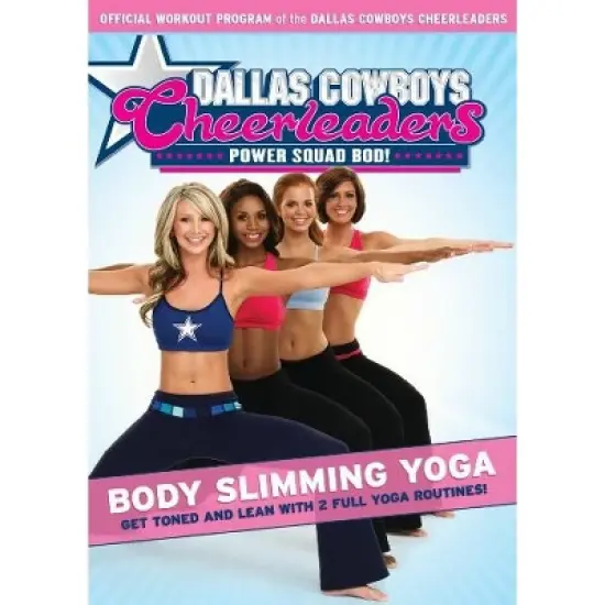 Dallas Cowboys Cheerleaders Power Squad Bod! Body Slimming Yoga (Full Frame( (DVD)(2009) image {1}