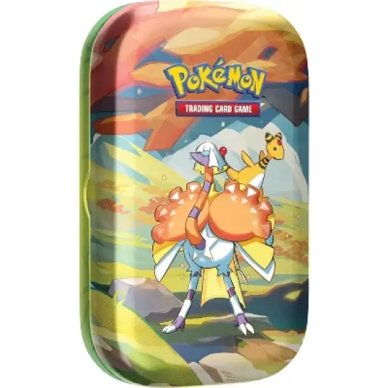Pokemon Vibrant Paldea Mini Tin | Espathra and Ampharos image {3}