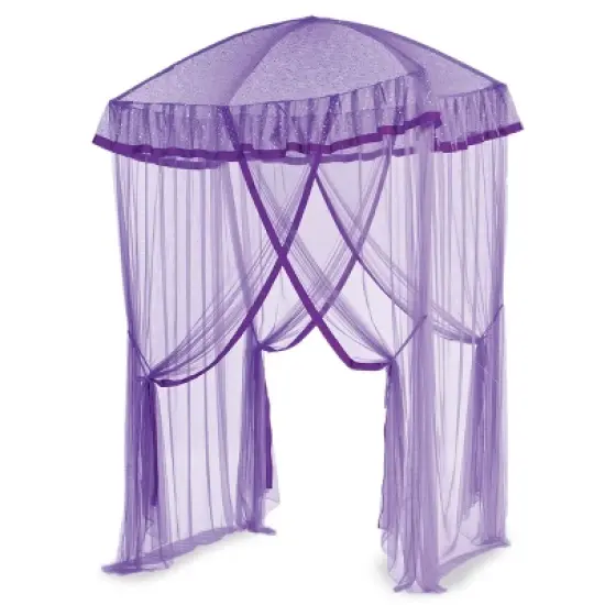 HearthSong Sparkling Lights Light-Up Bed Canopy for Twin, Full, or Queen Beds image {10}