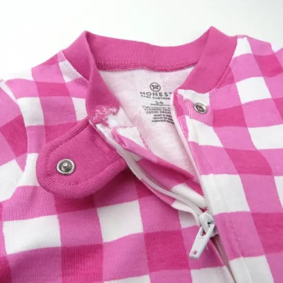 Honest Baby 2pk Waterlily Sleep N' Play - Light Mint Green image {2}