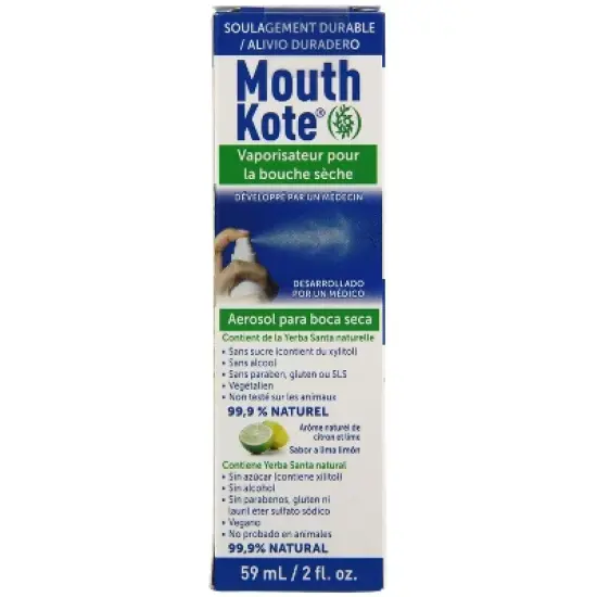 Mouth Kote Dry Mouth Spray Lemon Lime 2 Oz image {2}