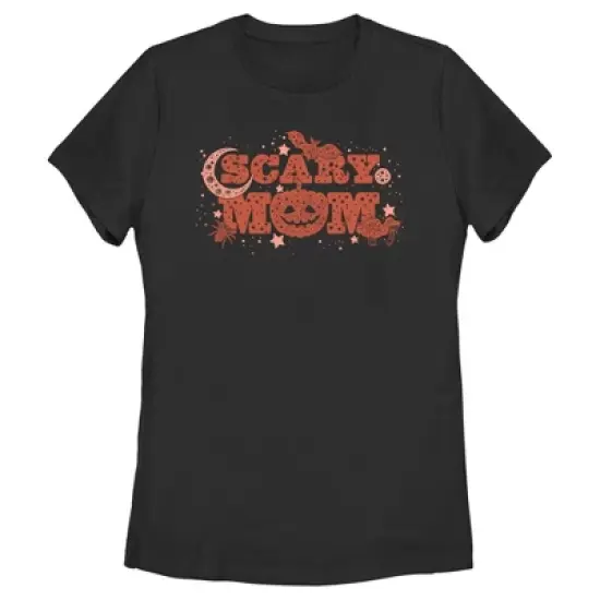 Women's Lost Gods Halloween Scary Mom T-Shirt image {3}