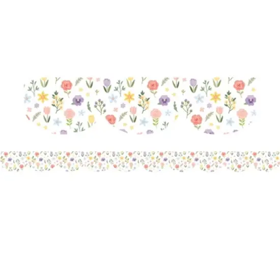 Teacher Created Resources&reg; Cottagecore Die-Cut Border Trim, 35 Feet Per Pack, 6 Packs image {1}