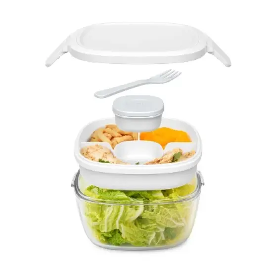 Bentgo Glass Salad Container  image {4}