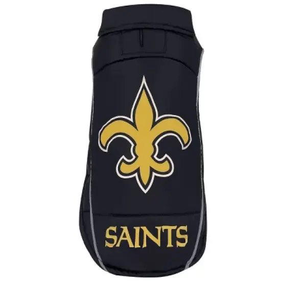 NFL New Orleans Saints Pets Puffer Vest image {3}