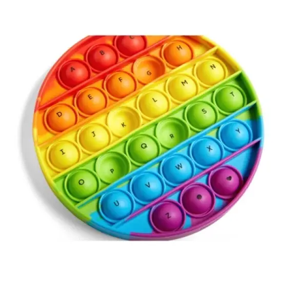 Hand2Mind Alphabet Sensory Bubble Poppers 6pk image {1}