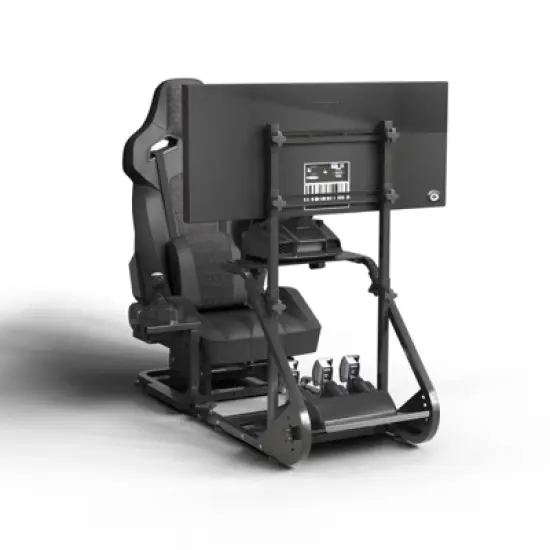 LOVSON Adjustable racing wheel cockpit, compatible with Fanatec, PXN, Thrustmaster, and Logitech image {10}