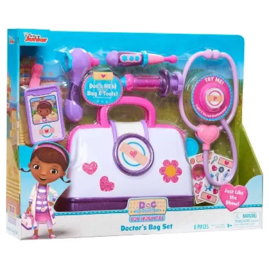 Doc McStuffins Toy Hospital Doctor's Bag Set image {1}