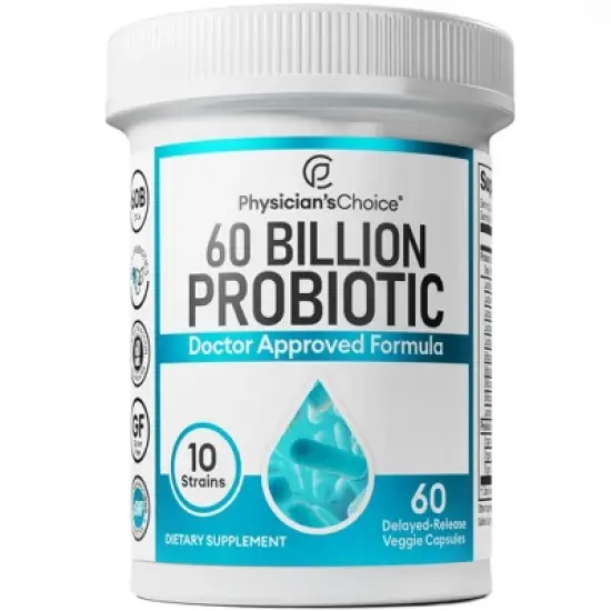Physician's Choice 60 Billion Probiotic with Prebiotic Capsules image {5}